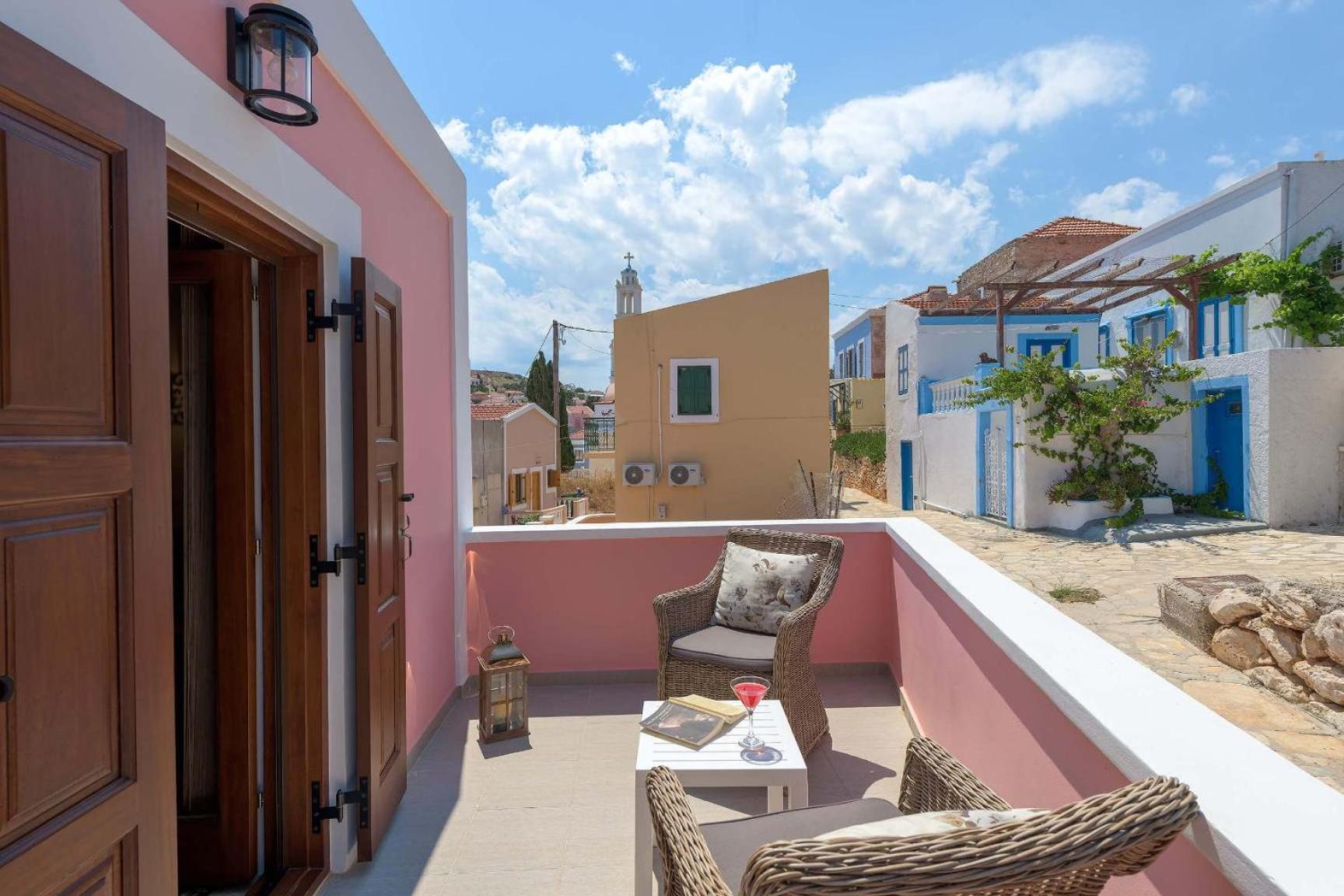 Captain'S Memories Stylish Harbour Apartments Χάλκη Εξωτερικό φωτογραφία
